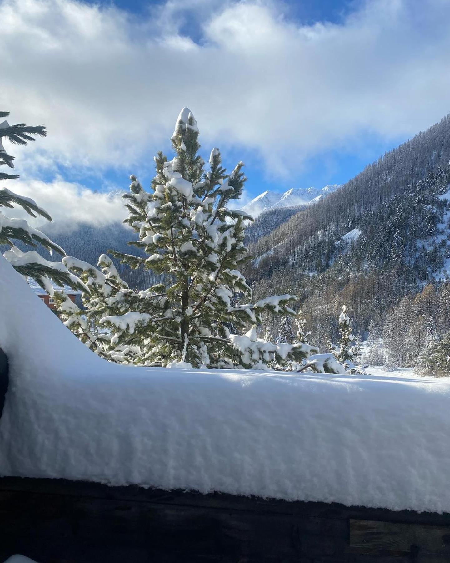 Le Chalet Des Sommets Arvieux Exteriör bild